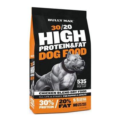 Bully Max High-Performance Super Premium Dog Food.