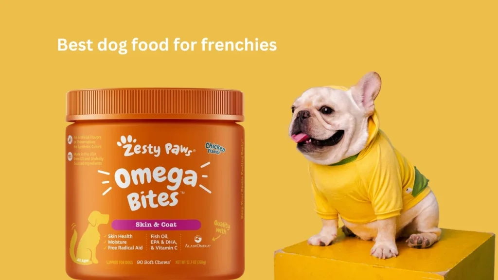 Zesty Paws Omega 3 Alaskan Fish Oil Chew Treats for Dogs - with AlaskOmega for EPA & DHA Fatty Acids - Hip & Joint Support + Skin & Coat Chicken