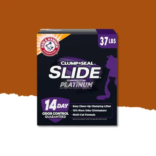 Arm and Hammer Slide Platinum clumping cat litter