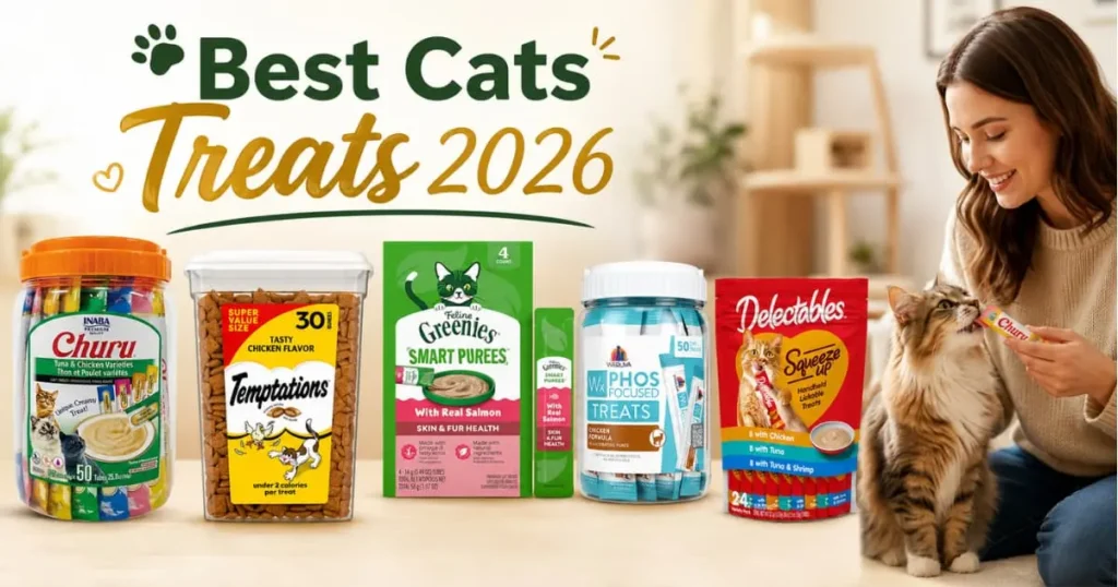 Best cats treats 2026 — top 5 picks compared