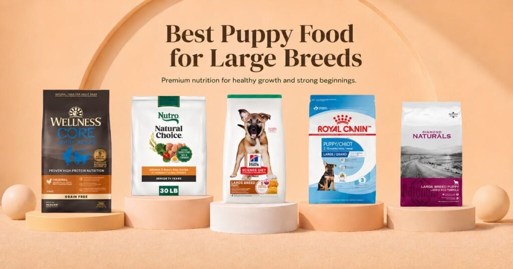 Best puppy food for large breeds — 5 top picks compared