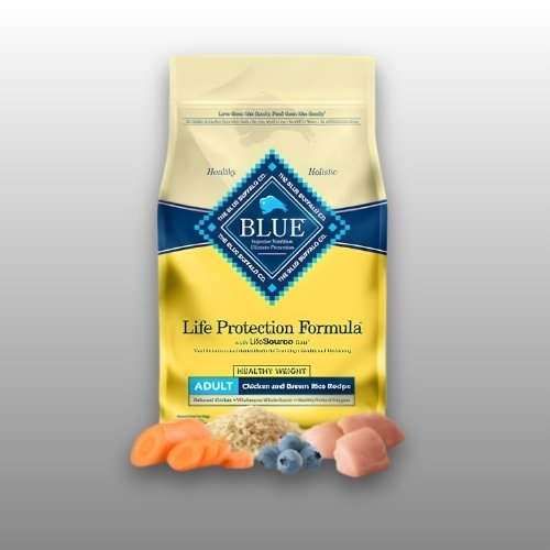 Blue Buffalo Life Protection healthy weight chicken and brown rice dry dog food