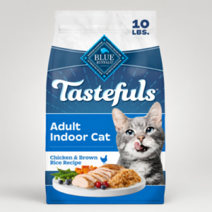 Blue Buffalo Tastefuls chicken dry cat food for indoor adult cats