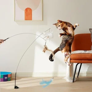 Cat Toy Wand Auto Interactive Toys