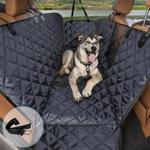 comwish Dog Seat Cover, Waterproof Dog Car Seat Cover