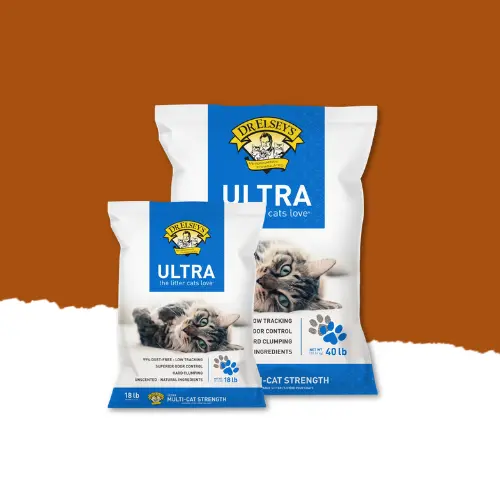 Dr. Elsey's cat litter unscented clumping clay bag