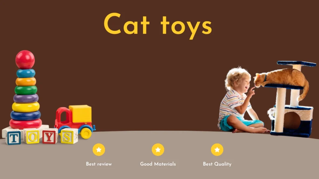 Older cat toys