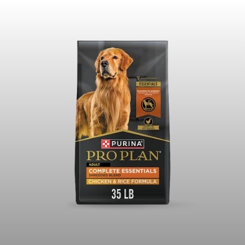 Purina Pro Plan Complete Essentials chicken and rice shredded blend dry dog food