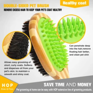 Unveiling the Ultimate Grooming Tool: A Detailed Analysis of the HOP Short Hair Dog Brush
