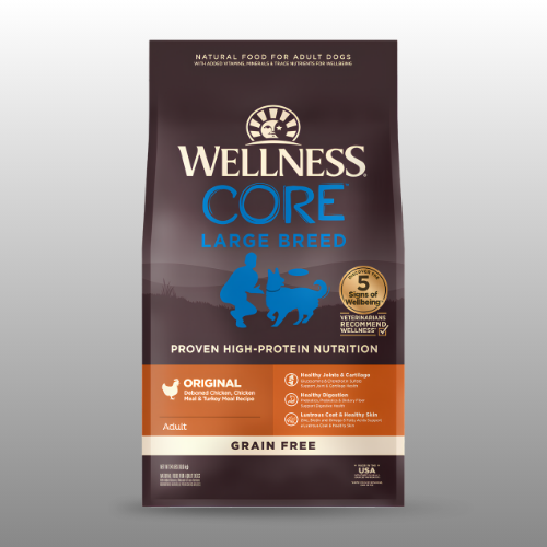 Wellness CORE Large Breed Puppy dry dog food, Chicken and Turkey, 24 Pound