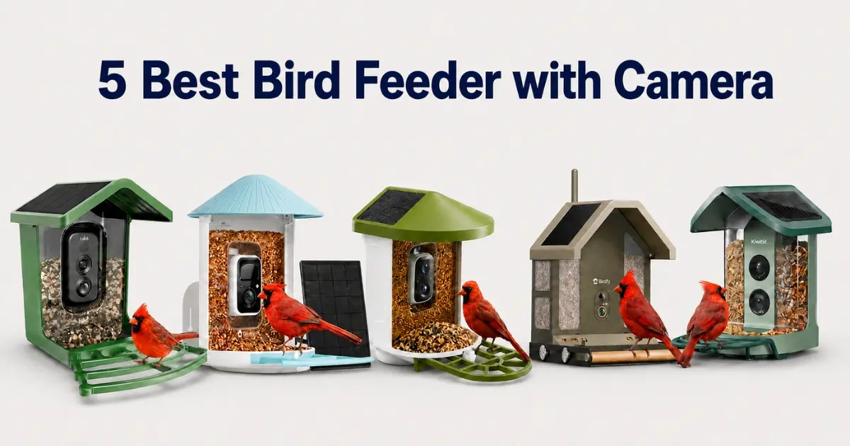 5 best bird feeder with camera