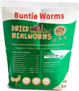 5LB Dried Mealworms: A Nutritious Delight for Your Feathered Friends