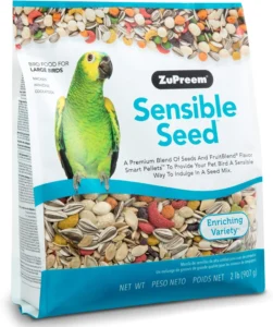 ZuPreem Sensible Seed Bird Food for Large Birds: A Smart Choice for Your Feathered Friend