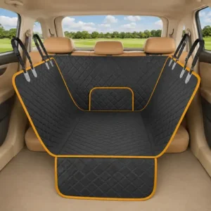 dog seat covers 600D oxford waterproof orange