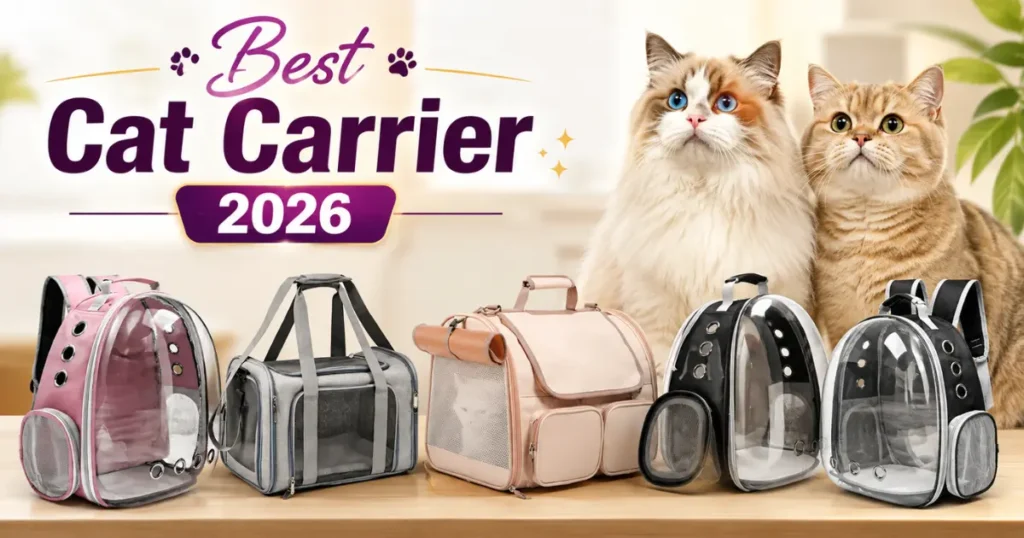 best cat carrier options for travel and vet visits