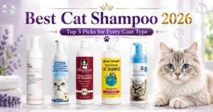 best cat shampoo lineup for sensitive skin and coat care