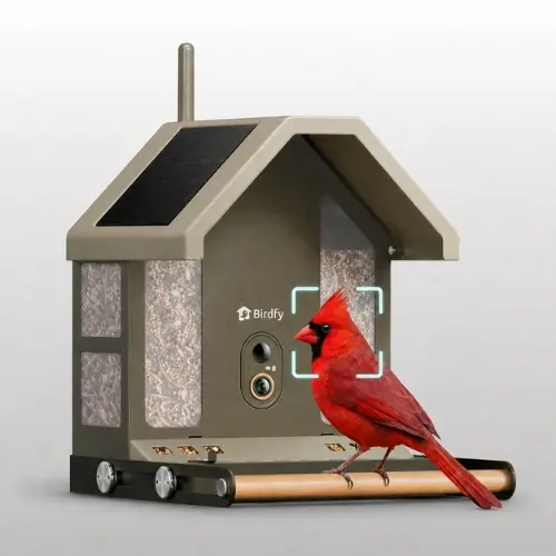 Birdfy Metal 2 full-metal smart bird feeder camera