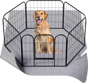 BurgeonNest Washable Dog Crate Mat