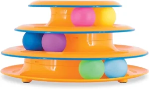 Catstages Tower of Tracks Interactive 3-Tier Cat Toy: A Whirlwind of Feline Fun