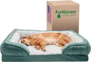 Furhaven Cooling Gel Dog Bed