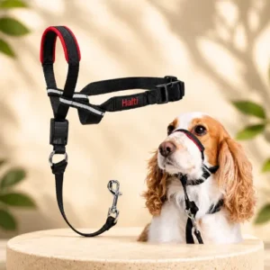 dog head collar for stopping pulling on leash