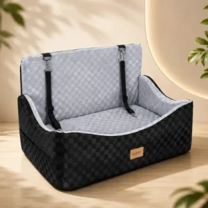 JOEJOY reversible dog car seat with memory foam for medium and large dogs