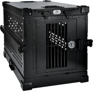 Title: K9 Kennel Boss: A Reliable Stacking Dog Crate for Your Furry Friend
