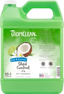 TropiClean Lime & Coconut Deshedding Dog Shampoo