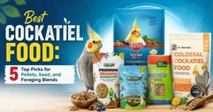 best cockatiel food pellets and seed blends