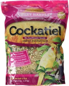 Cockatiel Bird Food (No Sunflower Seeds)