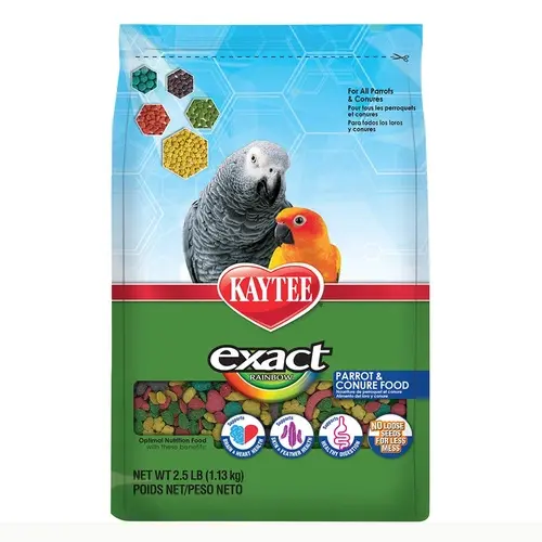 parrot bird food Kaytee Exact Rainbow pellets