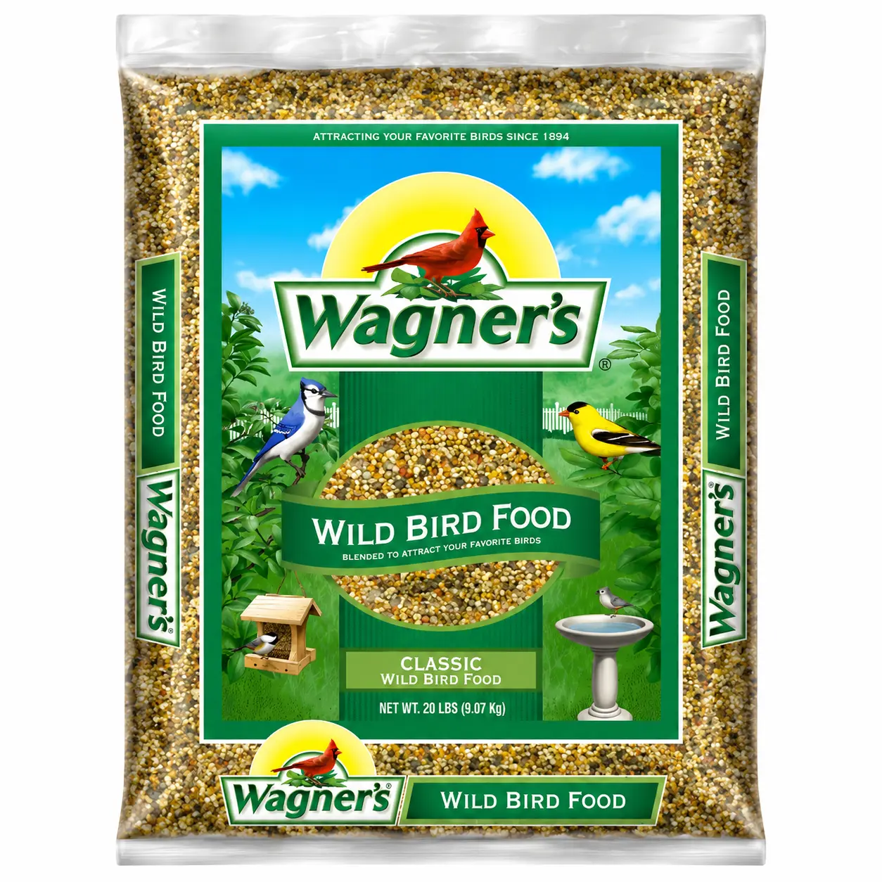 bird seed classic blend for backyard wild birds