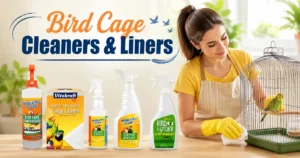 bird cage cleaners and liners for parrot cages