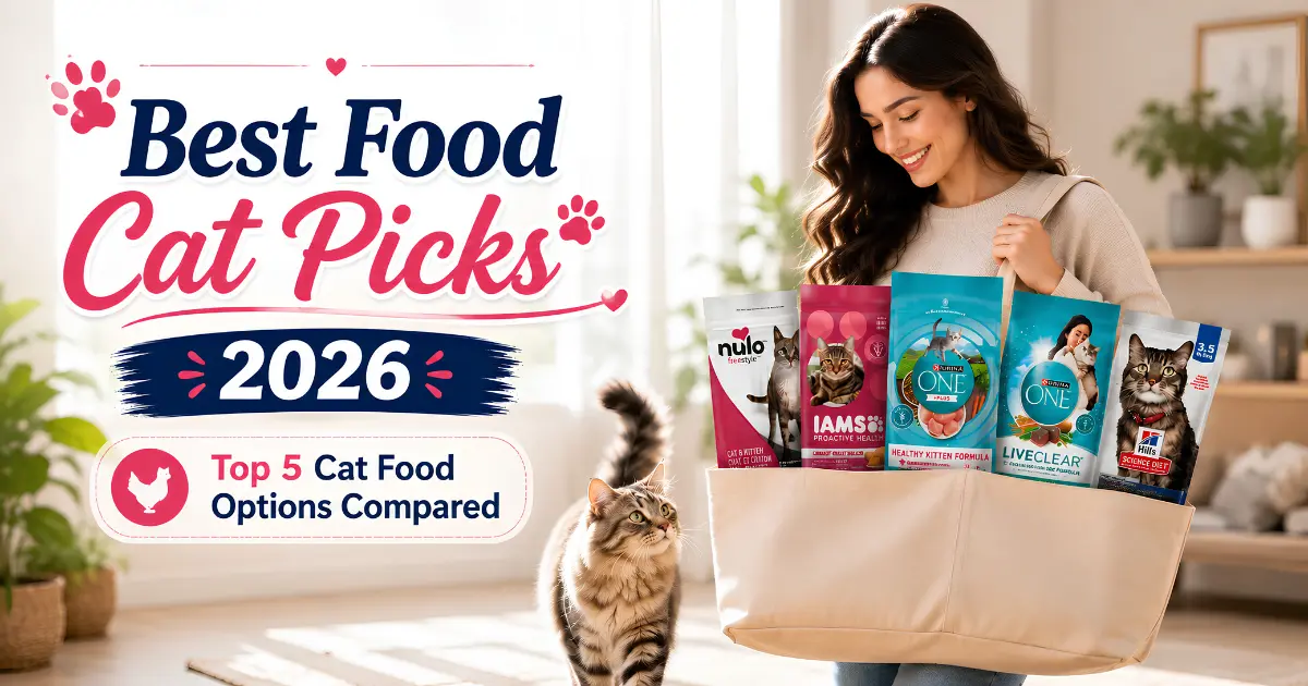 Best food cat picks 2026 — top 5 cat food options compared