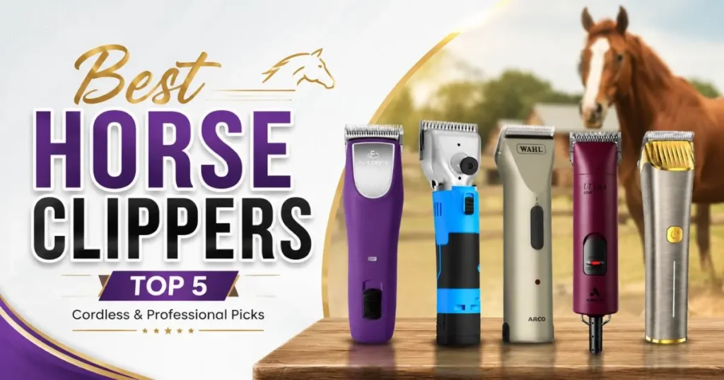 best horse clippers for professional grooming