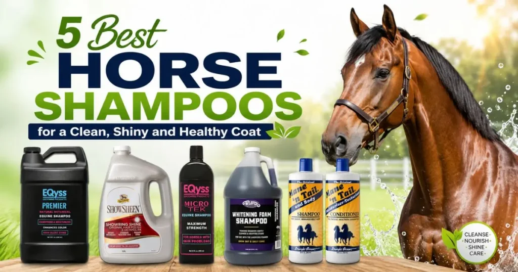 best horse shampoo for a clean shiny coat
