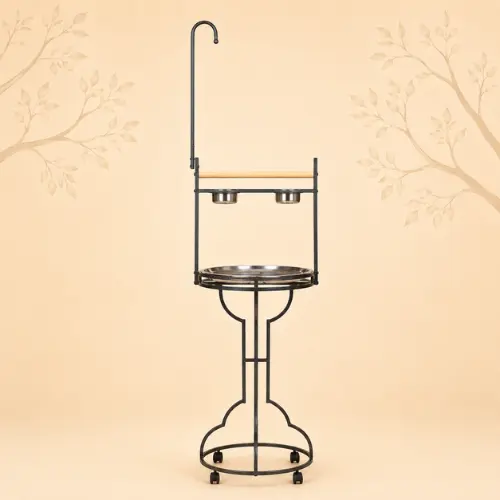 parrot training stand 72 inch with toy hook
