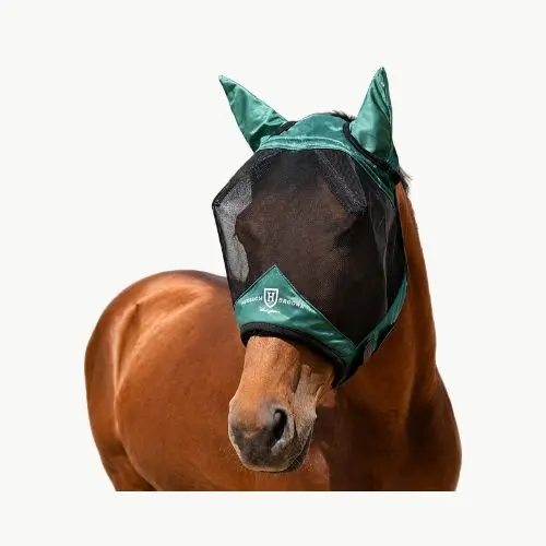 Harrison Howard half face horse fly mask with ears