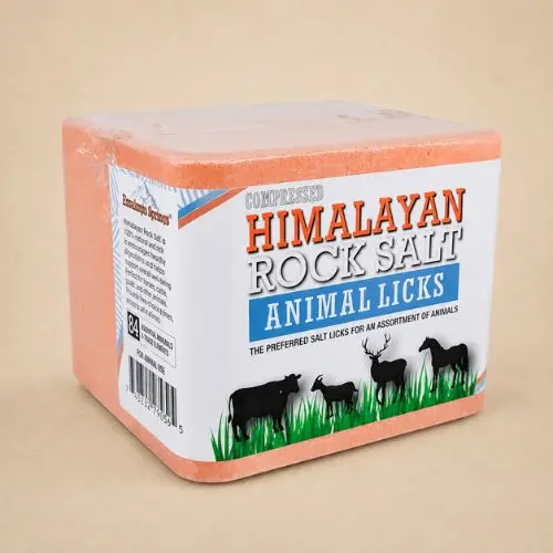 Himalayan Secrets compressed salt lick for horses and livestock