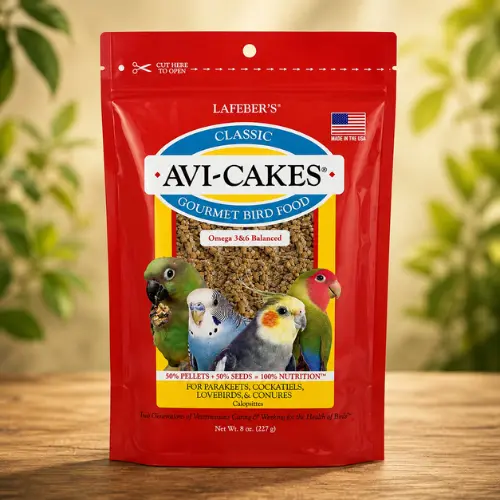 conure food Lafeber Avi-Cakes non-GMO
