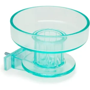 cage bird bath with twist lock design