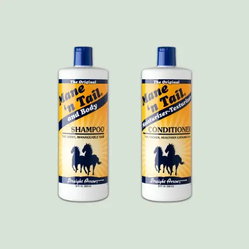 Mane 'n Tail shampoo and conditioner for horses