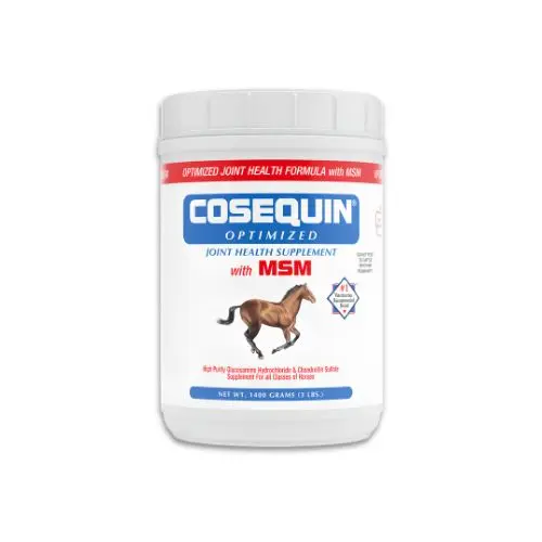 Nutramax Cosequin Optimized with MSM joint supplement powder for horses