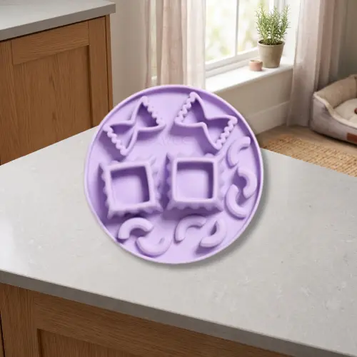 dog bowl slow feeder silicone insert