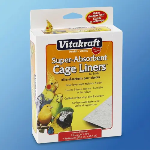 parrot cage liners white pre-cut sheets