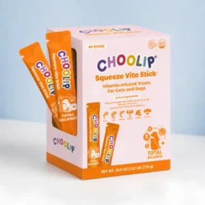 Choolip Squeeze Vita Stick postbiotic wellness cat treat